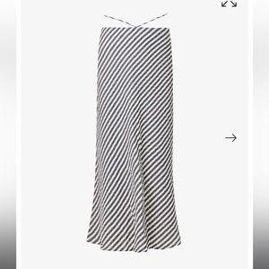 Musier Paris TIHILIA COTTON POPLIN LONG SKIRT